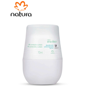 Desodorante Antitranspirante Roll-on Erva Doce 70 ml Unisex