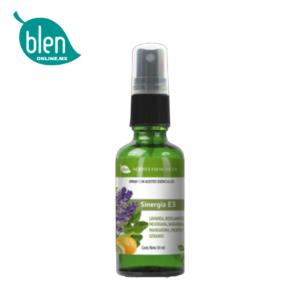 Spray con aceites esenciales Sinergia E3  Tranquilidad y Relajación